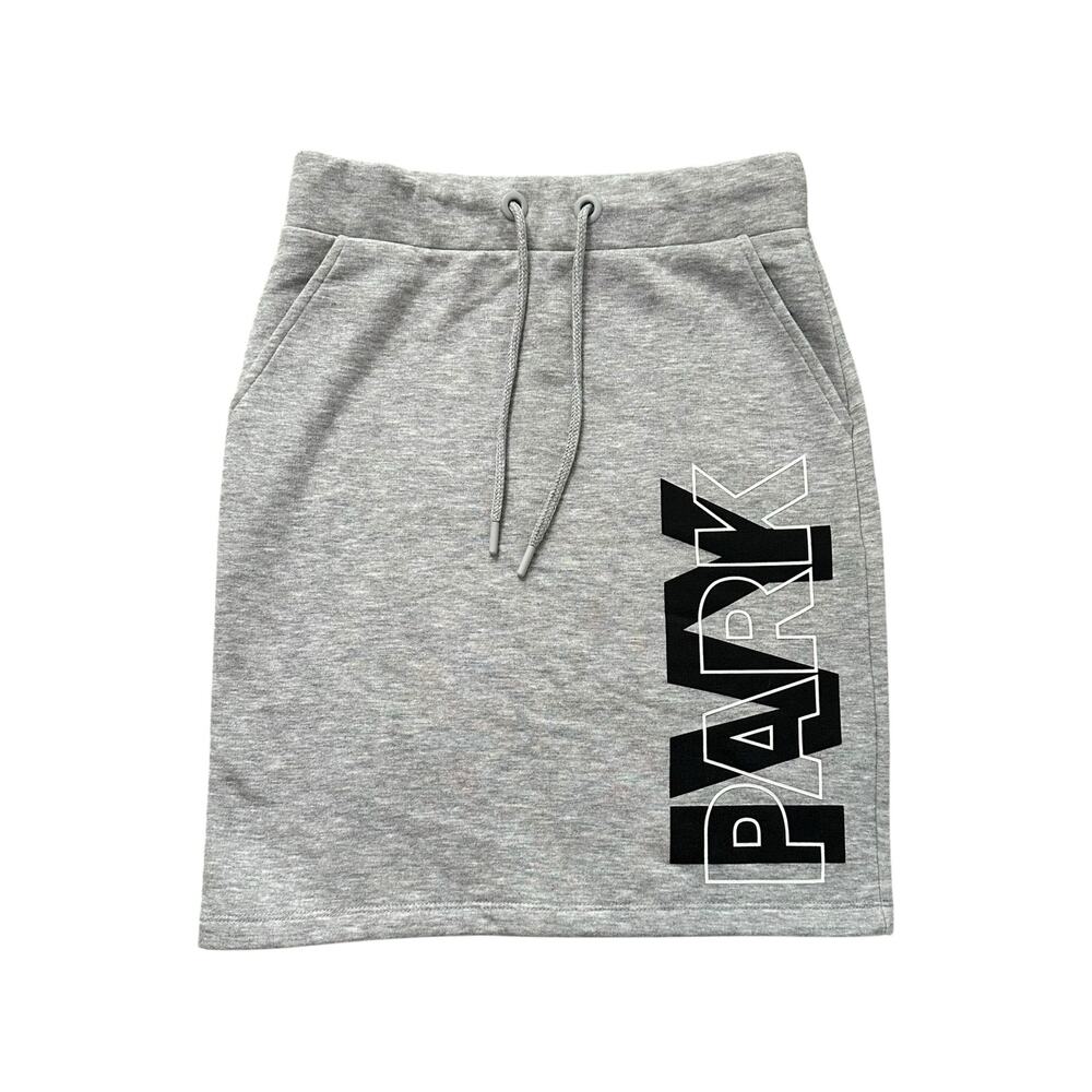 Ivy Park light gray mini skirt size XS
